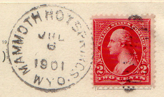 USA Mammoth Hot Springs cancel