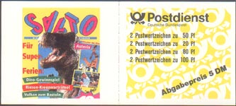 Tyrannosaurus, 'Salto' booklet cover