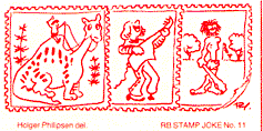 Denmark stamp joke