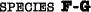 Species F-G