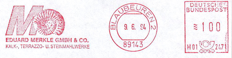 Germany Blaubeuren meter