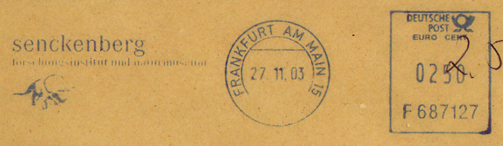 Germany Frankfurt meter