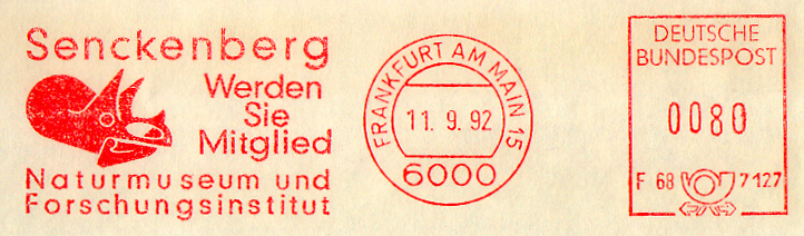 Germany Frankfurt meter