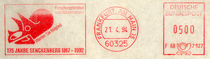 Germany Frankfurt meter