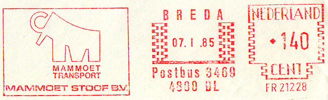 Netherlands Breda meter